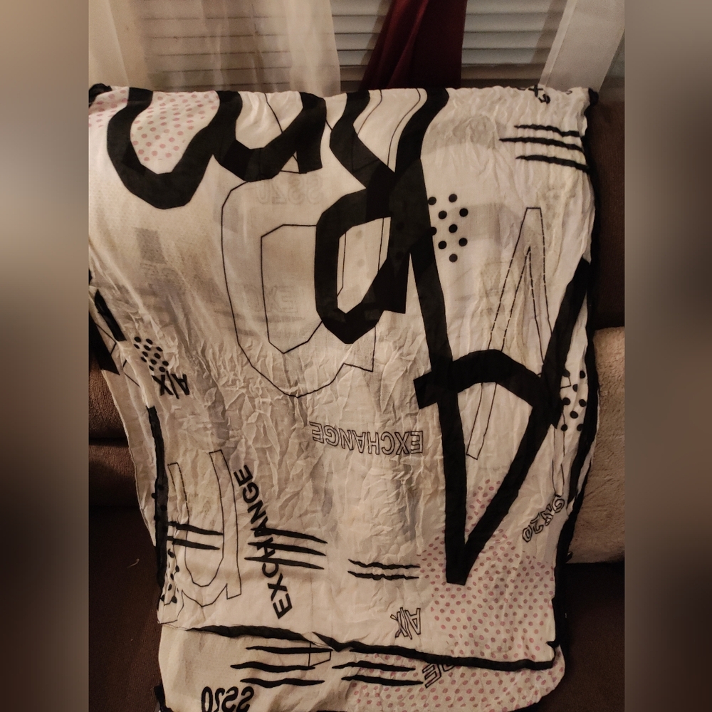 Armani Exchange Graphic Scarf ""LIKE NEW"